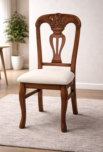 010-4055    Silla de madera